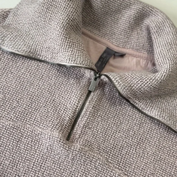 Sweaty Betty Restful Bouclé
Half Zip Pullover Sweatshirt Womens 4 Pink Gray - Picture 2 of 6